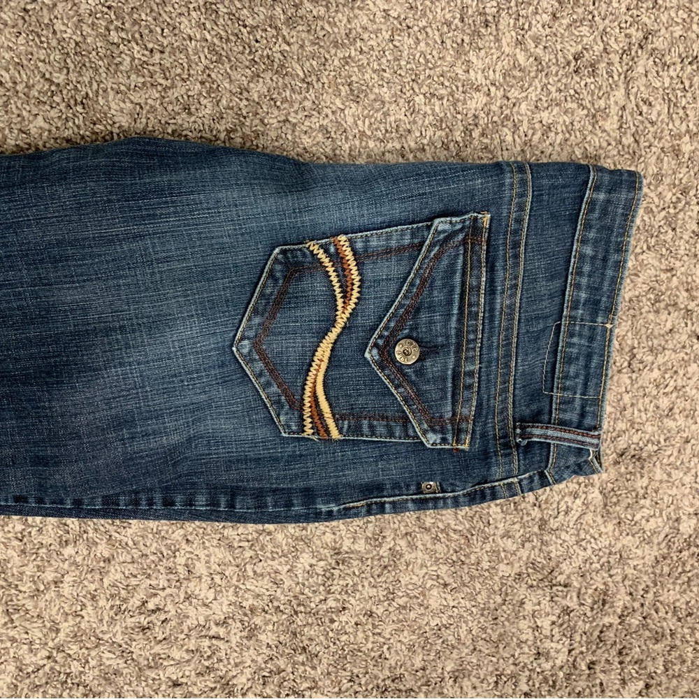 Dark Blue Denim Jeans